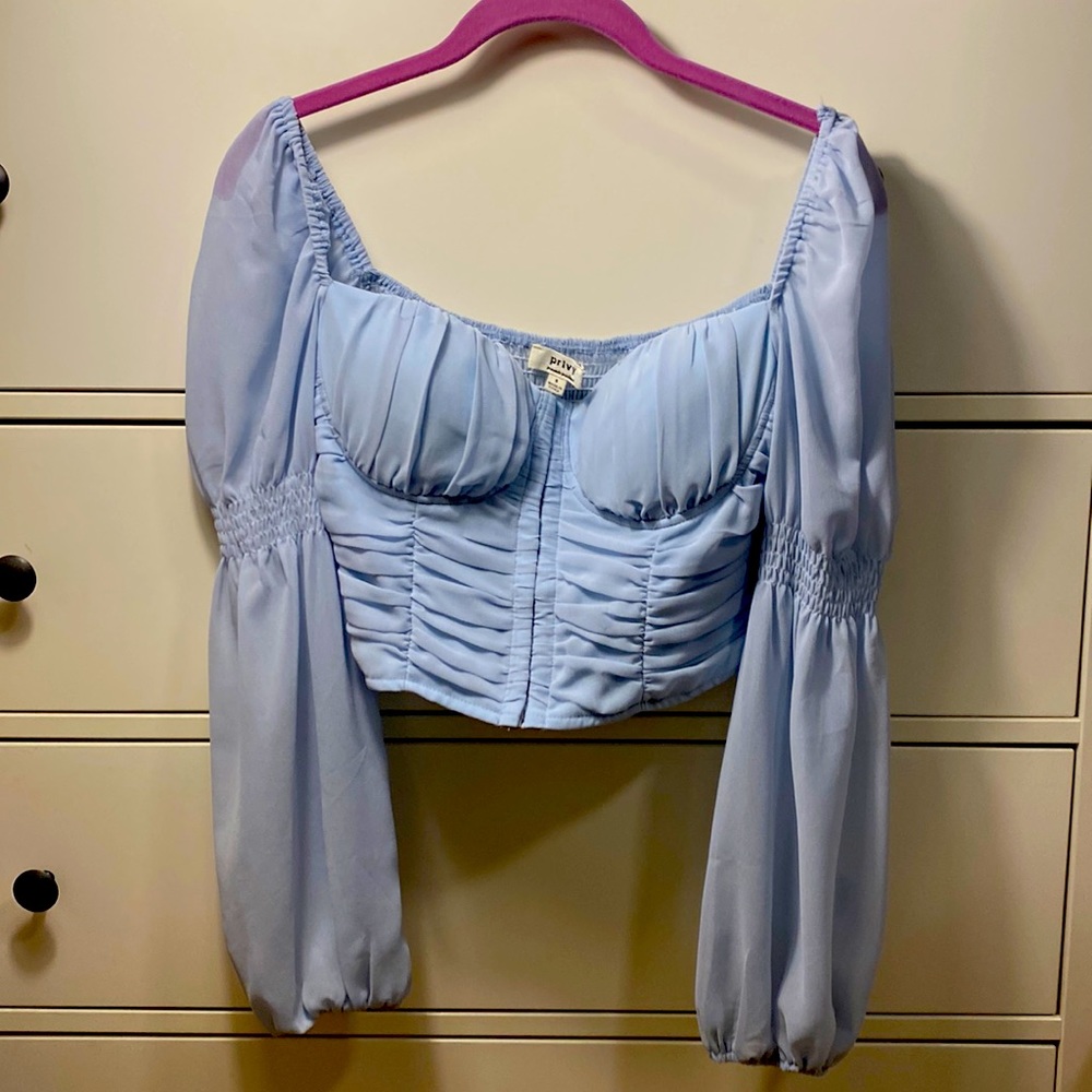Blue top
